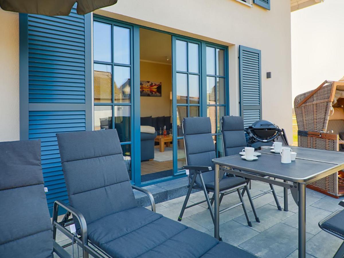 Reetland Am Meer - Luxus Reetdachvilla Mit 3 Schlafzimmern, Sauna Und Kamin F18 Dranske Dış mekan fotoğraf